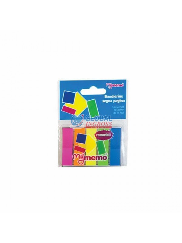 SEGNAPAGINA BANDIERINE PPL 12x45mm