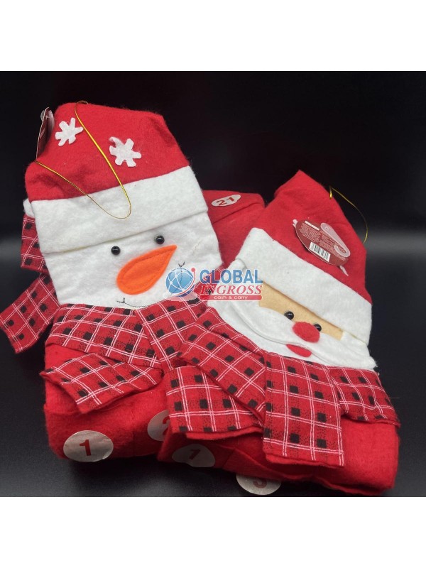 CALENDARIO TESSUTO NATALE