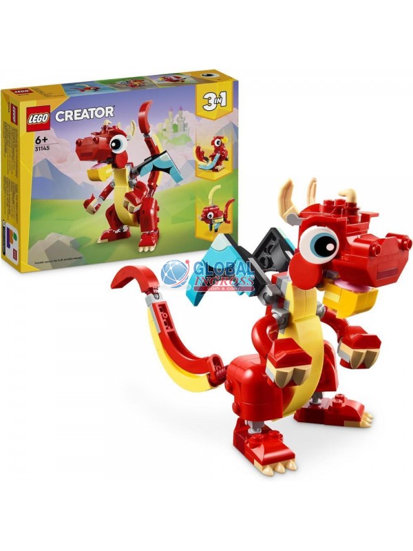 LEGO CREATOR DRAGO ROSSO