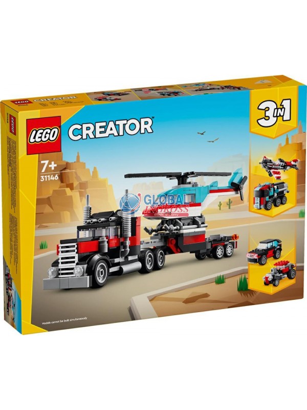 LEGO CREATOR AUTOCARRO CON ELICOTTERO