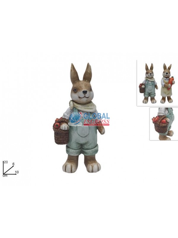 CONIGLIO C/CAROTE 20cm