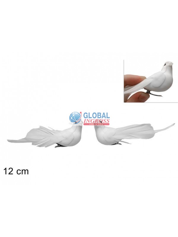 COLOMBA C/PINZETTA 12cm2pz