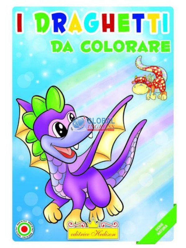 LIBRO COLORA I DRAGHETTI.