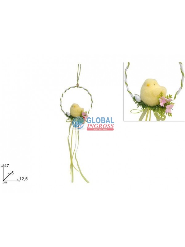 APPENDINO ANELLO C/PULCINO 12cm