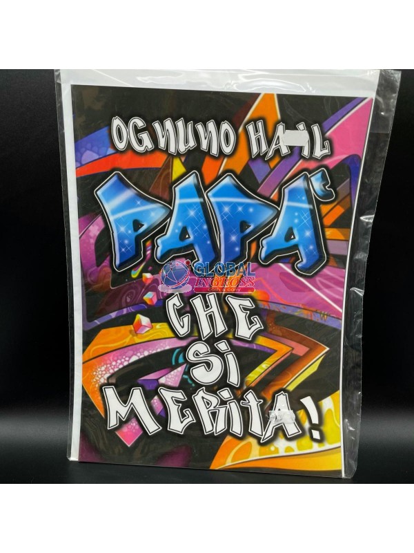 BIGLIETTO PAPA' MAXI