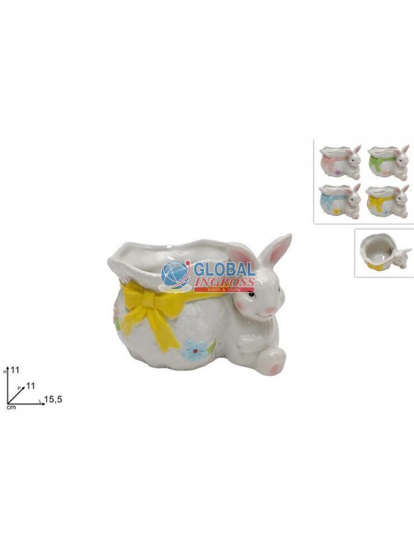 SACCHETTO CERAMICA C/CONIGLIO