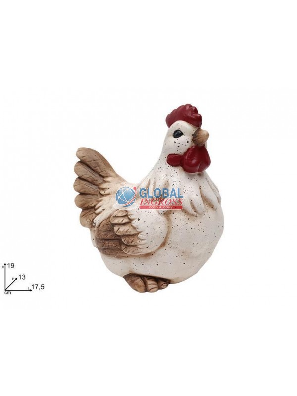 GALLINA 19cm CERAMICA