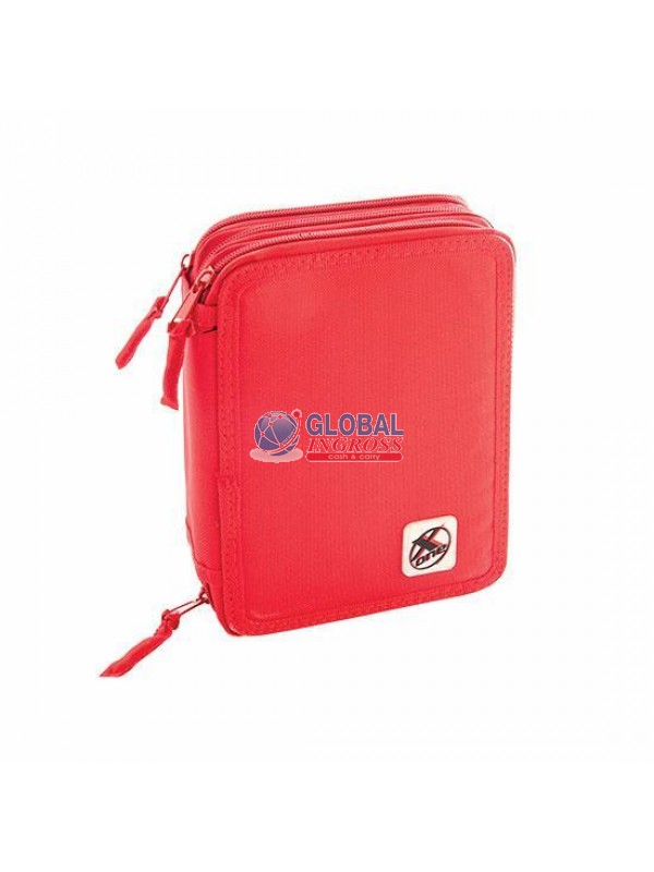 ASTUCCIO X-ONE FLUO ROSSO 3 ZIP