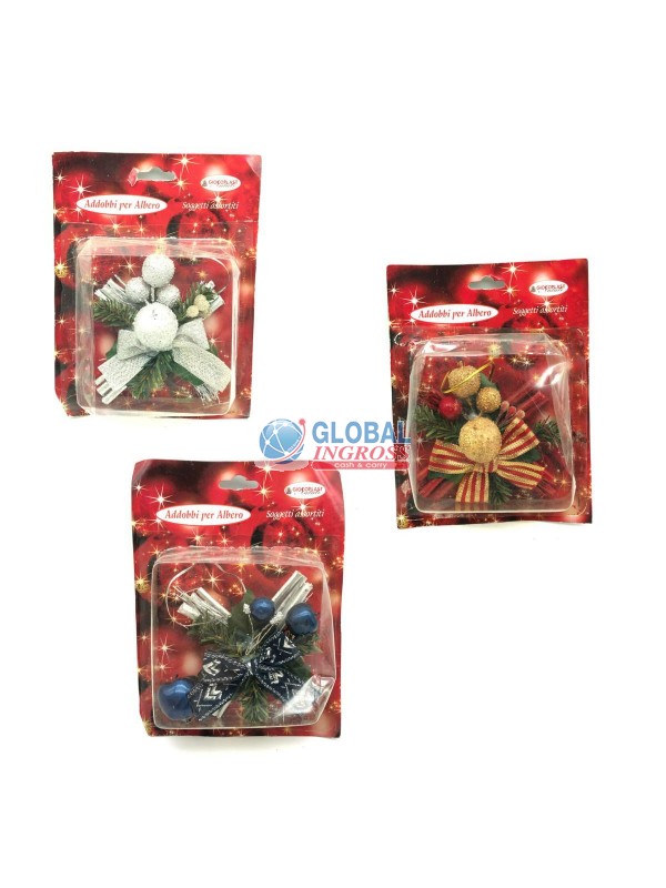 ADDOBBINO ALBERO CM.12 ASS.