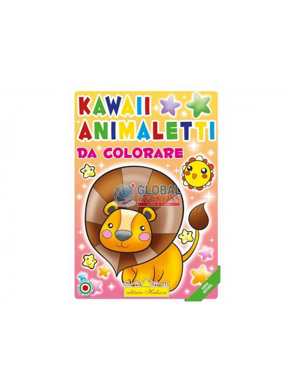 LIBRO COLORA KAWAII ANIMALETTI.