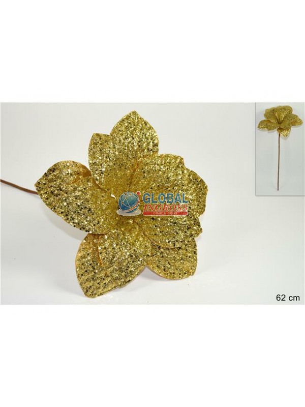 POINSETTIA GLITTER ORO