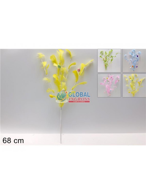 STELO PIUME C/UOVA COL.ASS.