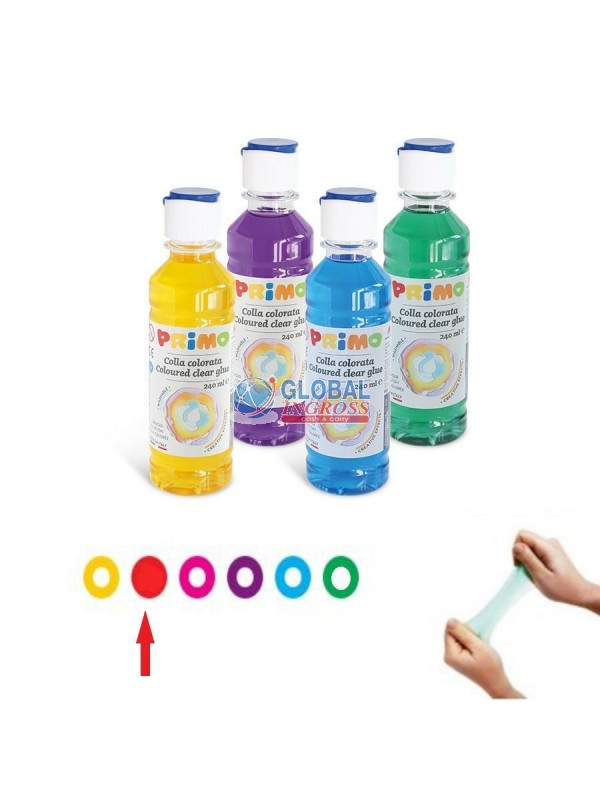 COLLA LIQUIDA 240ml ROSSO