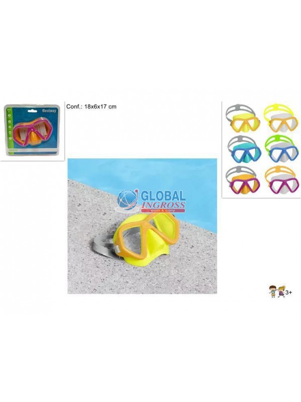 MASCHERA MARE 3-6 ANNI GLIDER COL.ASS.