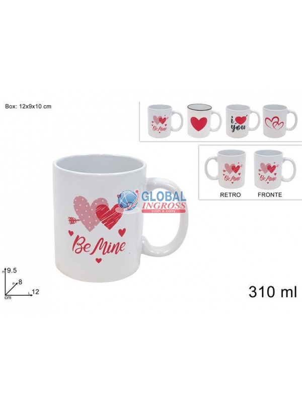TAZZA LOVE 310ml ASS.