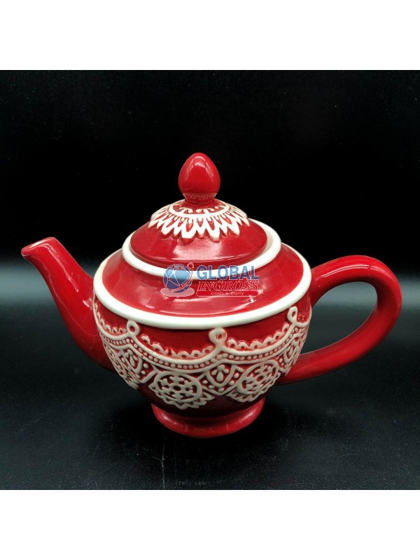 TEIERA ROSSA MERLETTO 21cm