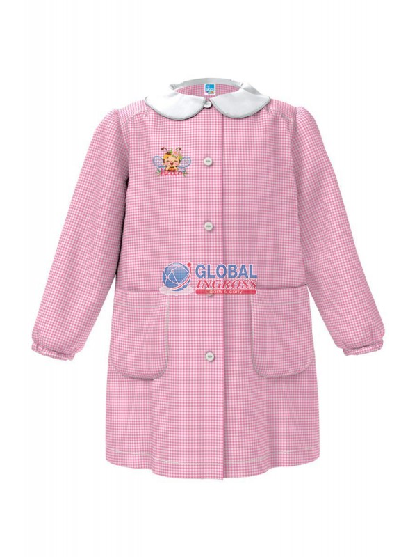 GREMBIULE ASILO ROSA 65APE 6anni