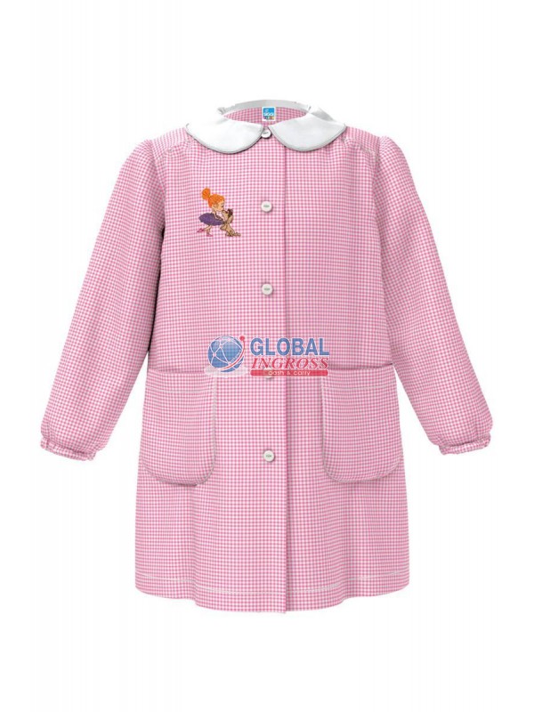 GREMBIULE ASILO ROSA 60KISS 5anni