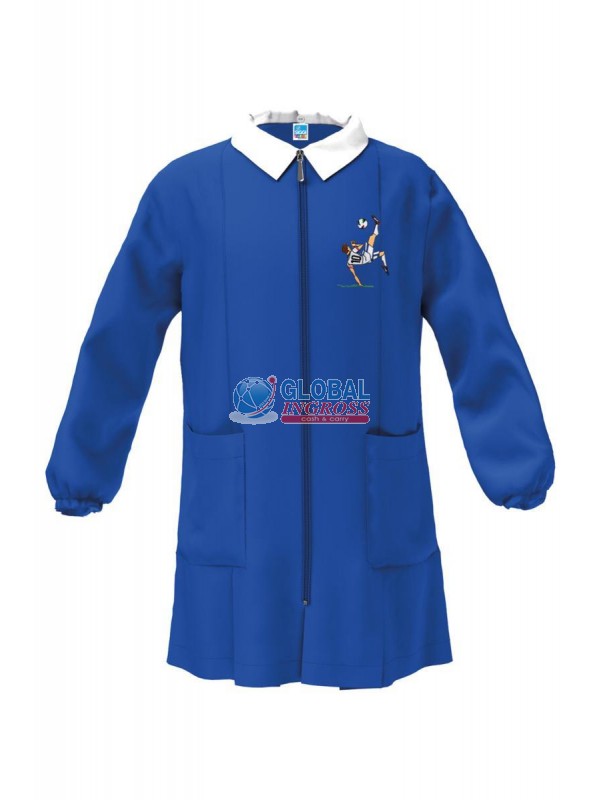 GREMBIULE BIMBO CERNIERA 75 CALCIO 8anni