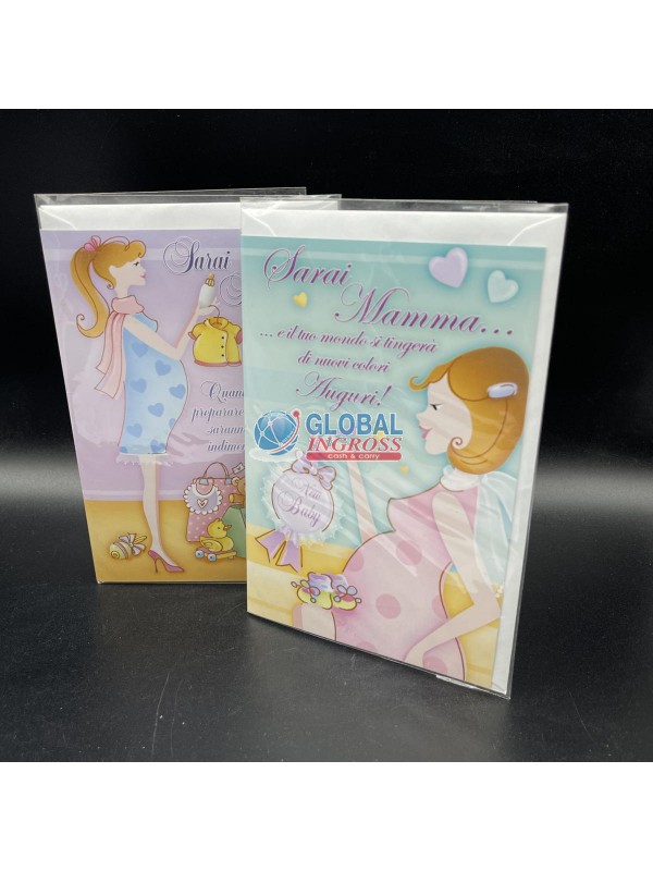 BIGLIETTO GRAVIDANZA SARAI MAMMA