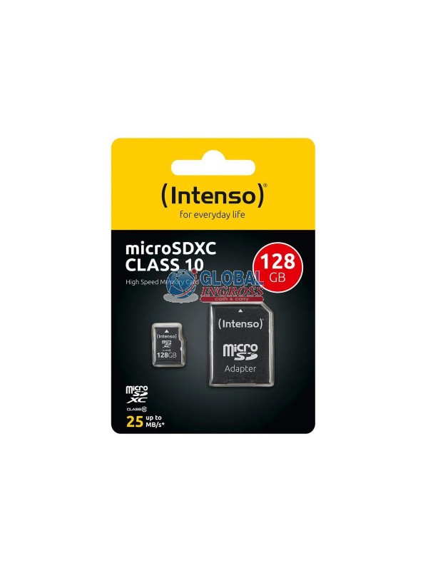 MICRO SD 128GB INTENSO + ADATTATORE