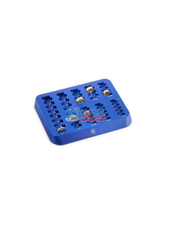 VASSOIO P/MONETE BLU