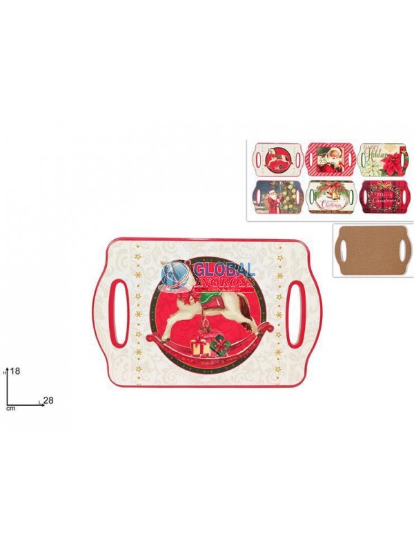 SOTTOPENTOLA NATALE TAGLIERE 18x28