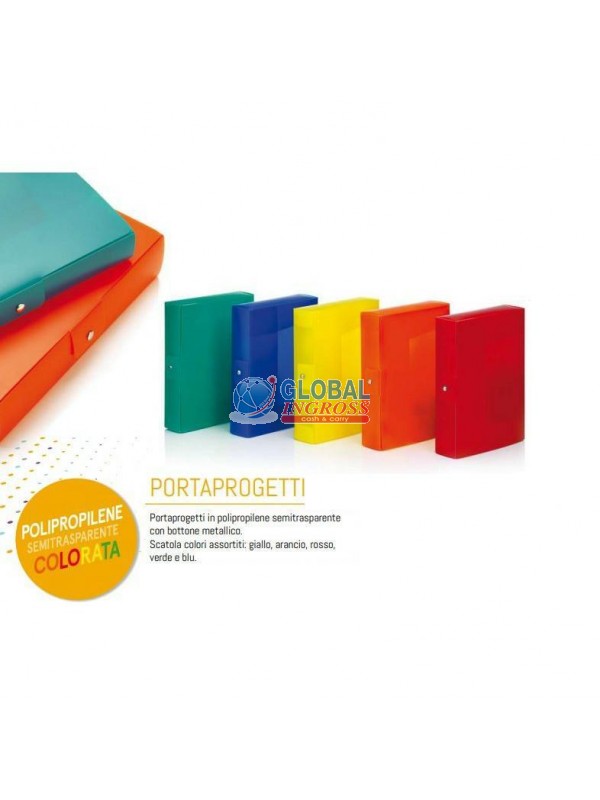 PORTAPROGETTI C/BOTTONE25x35 D.4 COLOR