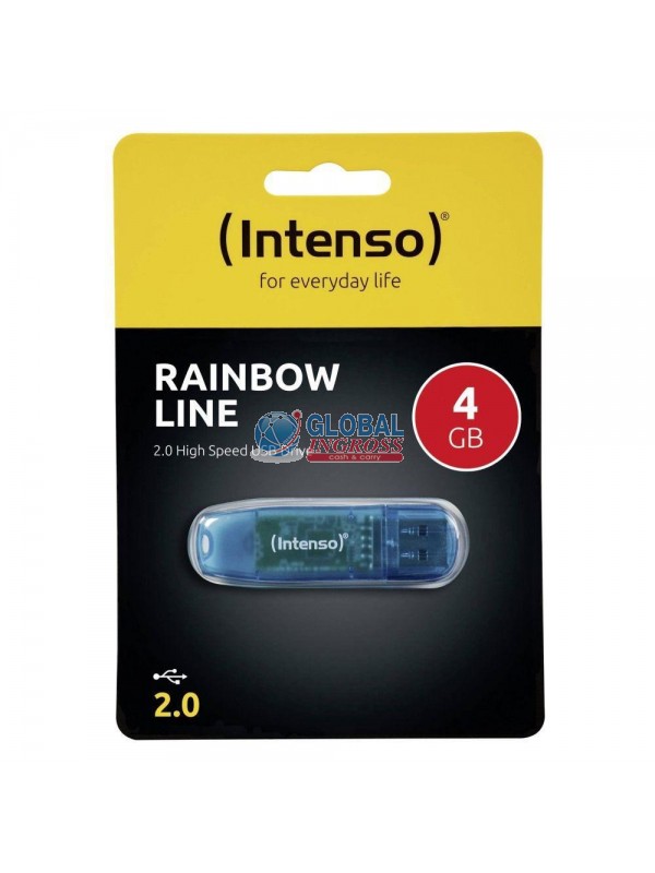 PENDRIVE INTENSO 4GB 2.0 RAINBOW LINE BLU