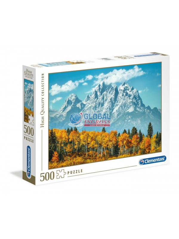 PUZZLE 500 GRAND TETON IN FALL.