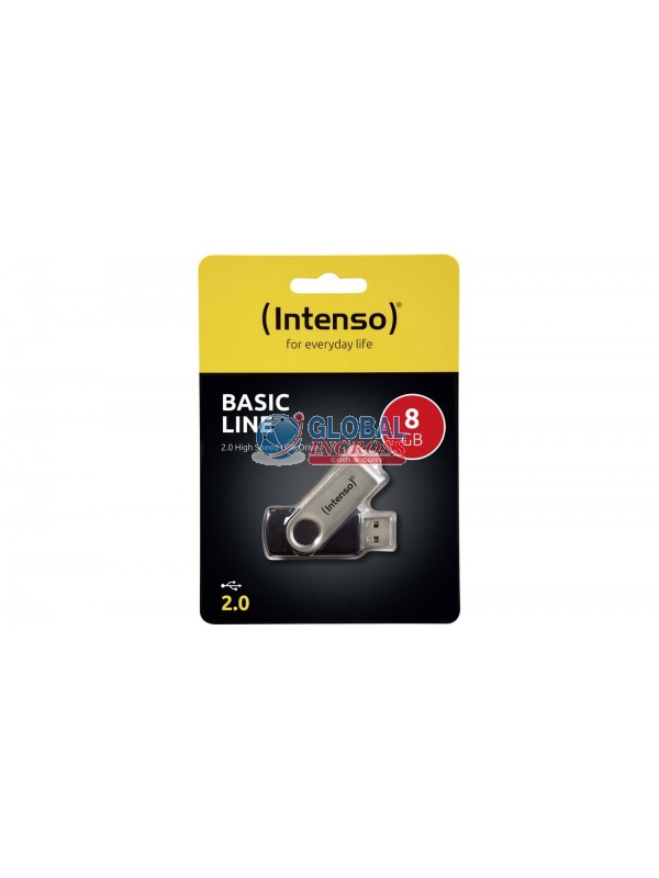 PENDRIVE INTENSO 8GB 2.0 LINE BLACK