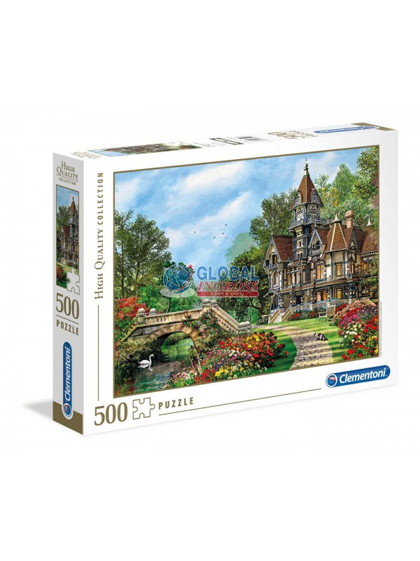 PUZZLE 500 WATERWAY COTTAGE.