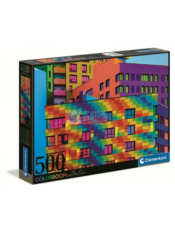 PUZZLE 500 COLORBOOM SQUARES.