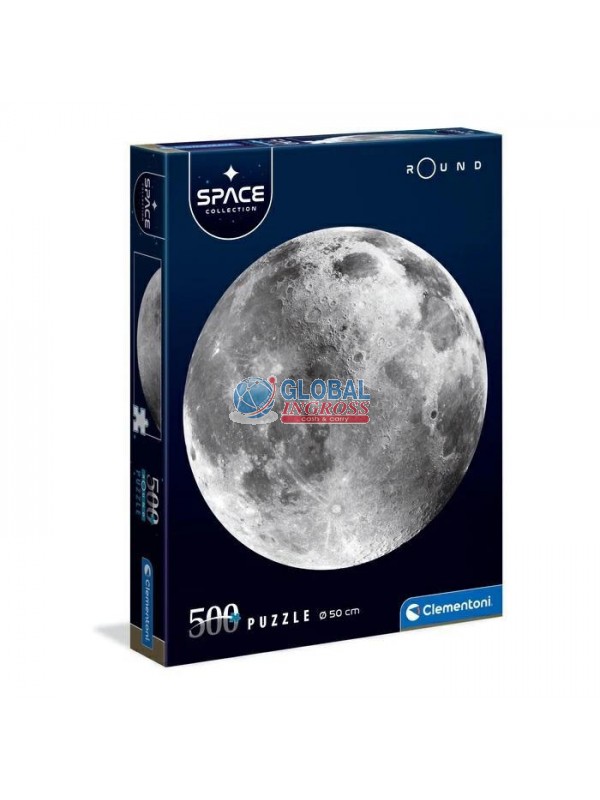 PUZZLE SPECIAL 500 ROUND SPACE MOON COLLECTION