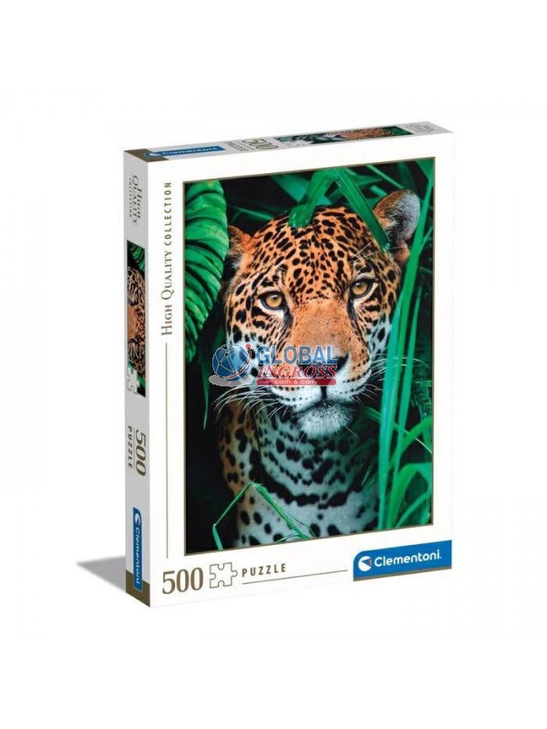 PUZZLE 500 JAGUAR IN THE JUNGLE