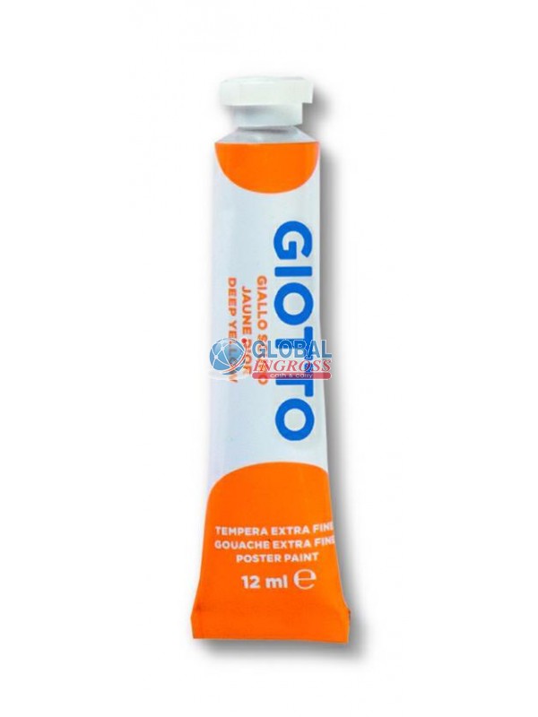 TEMPERA 12ml GIALLO SCURO