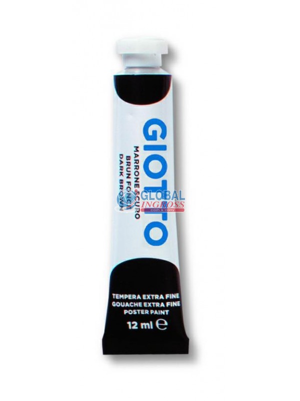 TEMPERA 12ml MARRONE