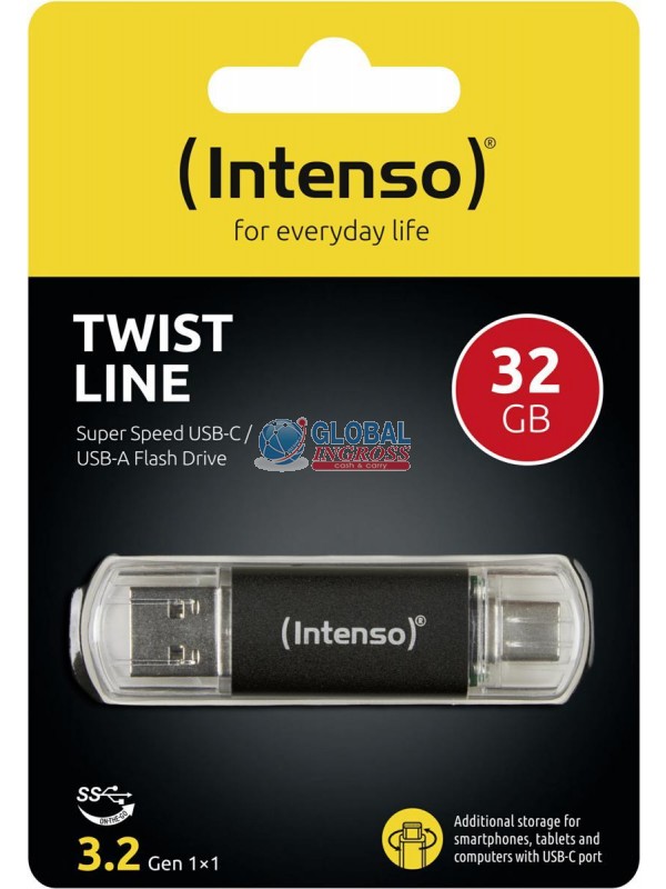 PENDRIVE INTENSO 32GB USB + USB-C