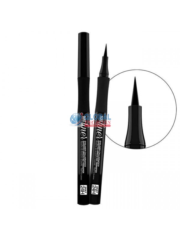 EYELINER MAT LINER FINISH VELVETY BLACK