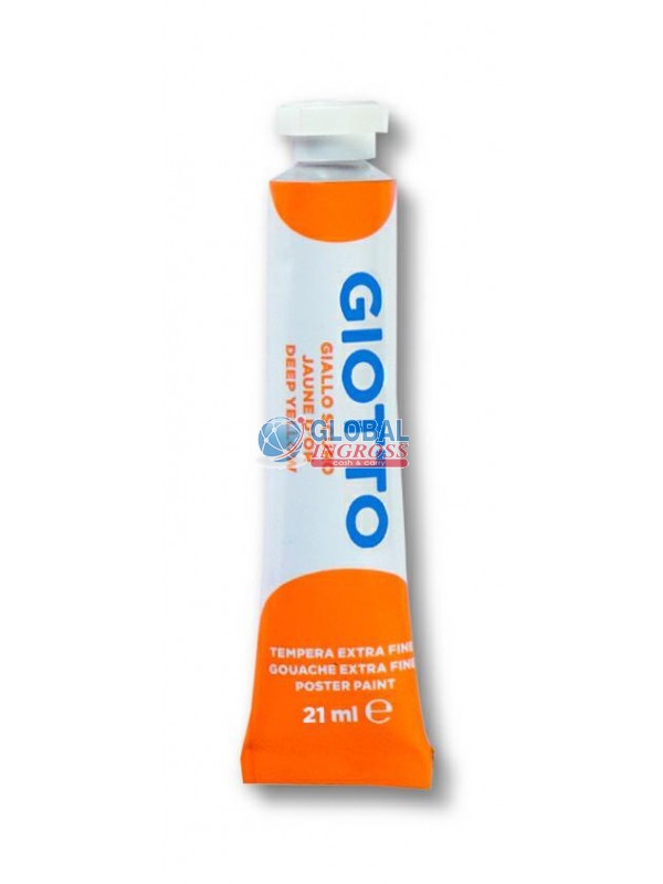 TEMPERA 21ml GIALLO SCURO