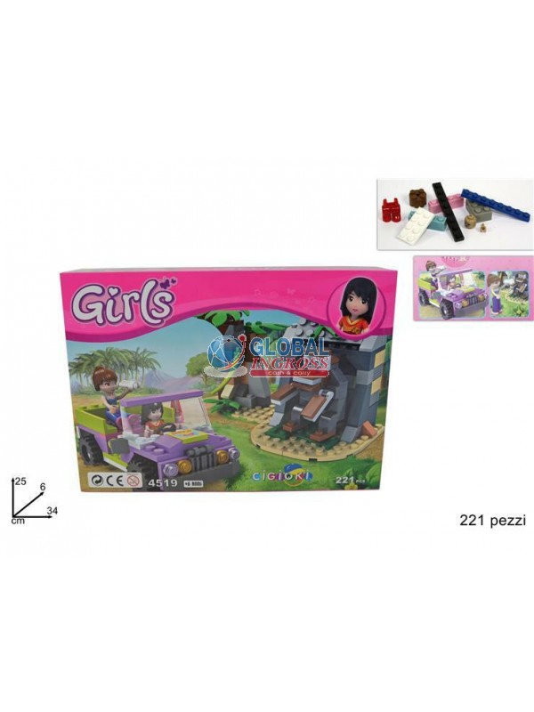 COSTRUZIONI FORESTA GIRLS 221pz