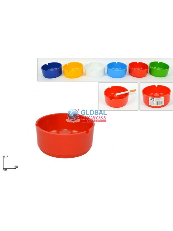 POSACENERE PLASTICA TONDO