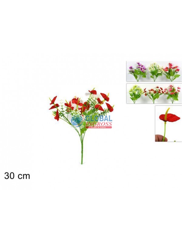 MAZZO 5 RAMI ANTHURIUM