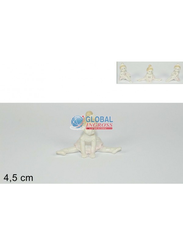 BALLERINA SEDUTA ROSA