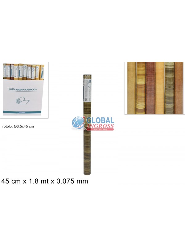 CARTA ADESIVA LEGNO 1,8mt H45