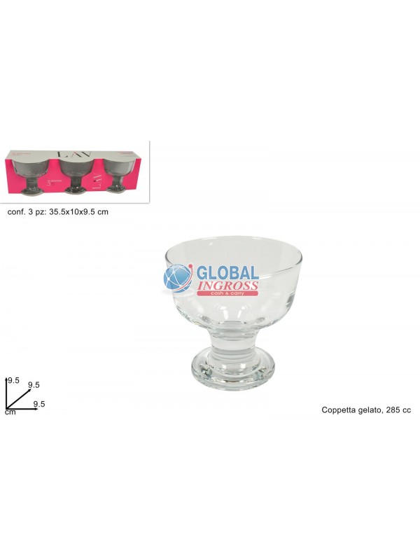 COPPETTA GELATO 3pz