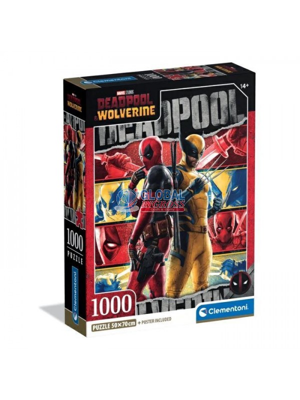 PUZZLE 1000 MARVEL DEADPOOL