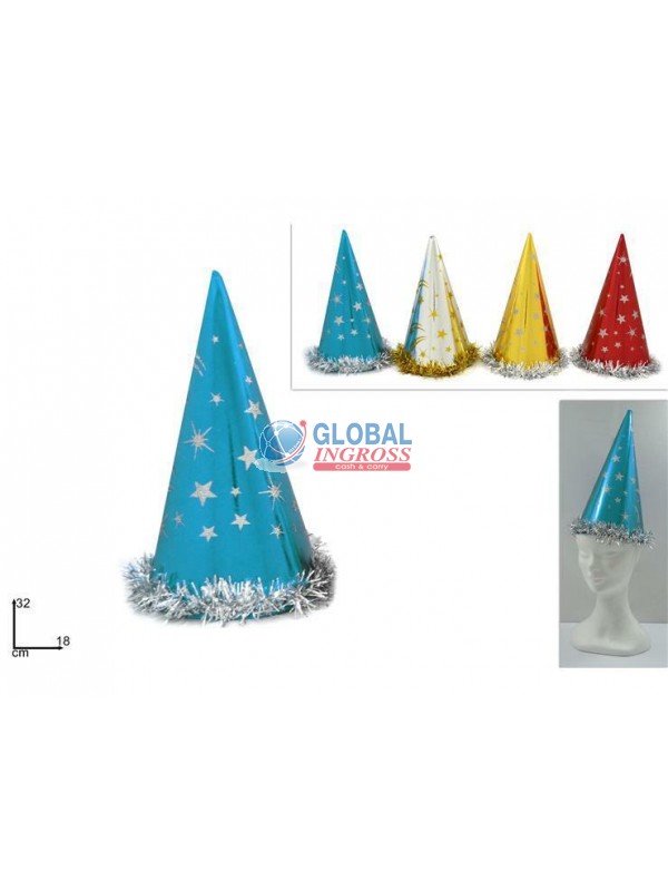 CAPPELLO FATINA 32cm C/STELLE