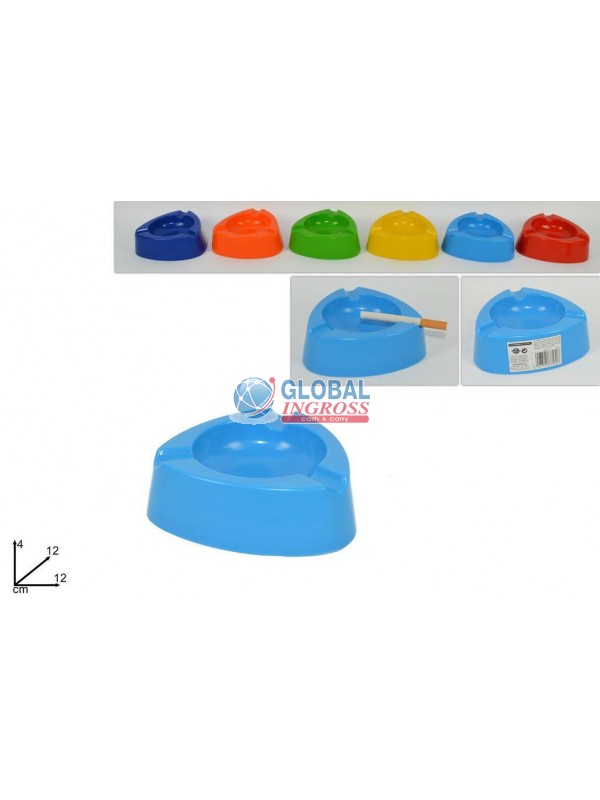 POSACENERE PLASTICA TRIANGOLO