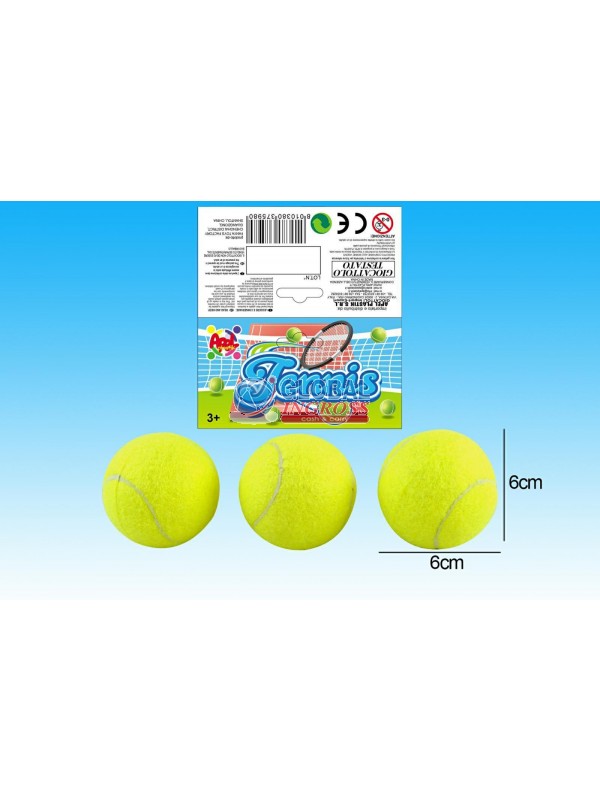 PALLINE TENNIS 3pz